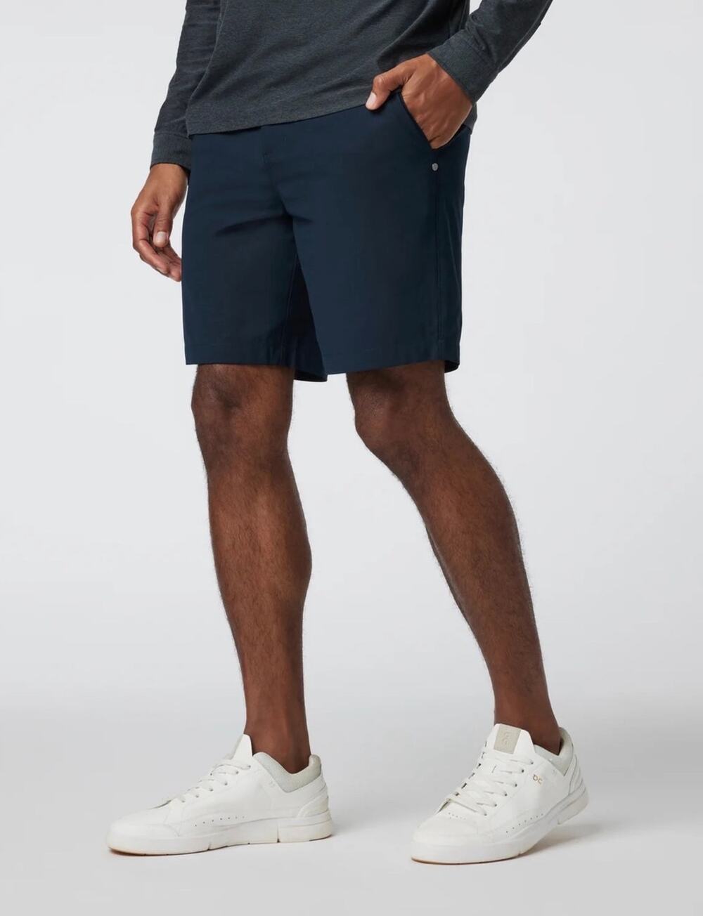 Vuori Meta Easy Short Mens Size Small Navy Blue Excellent Condition